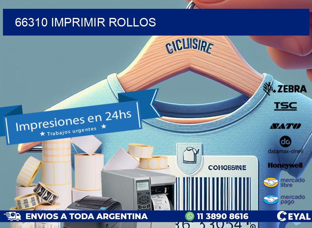 66310 imprimir rollos
