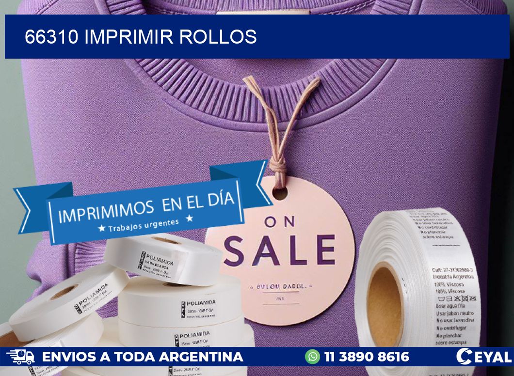 66310 imprimir rollos