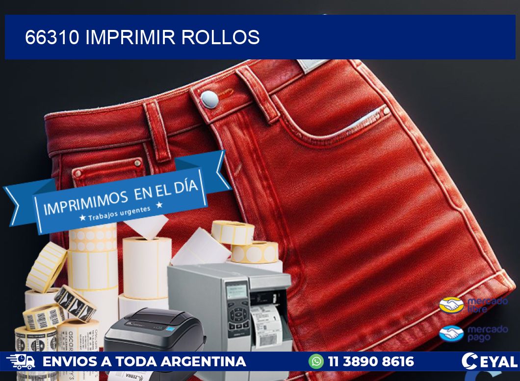 66310 imprimir rollos