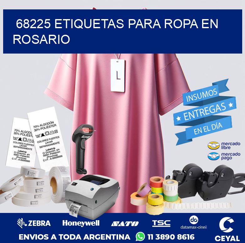 68225 ETIQUETAS PARA ROPA EN ROSARIO