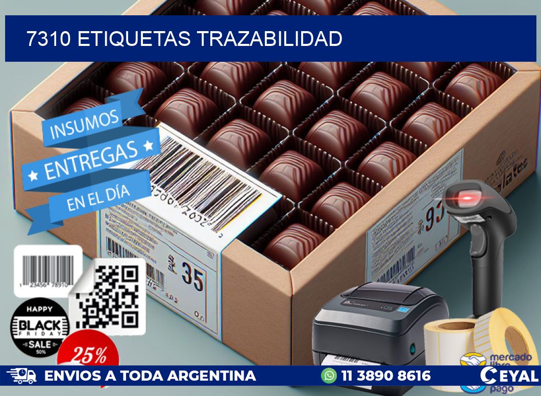 7310 etiquetas trazabilidad