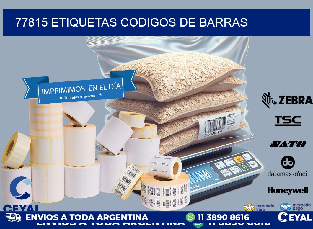 77815 etiquetas codigos de barras