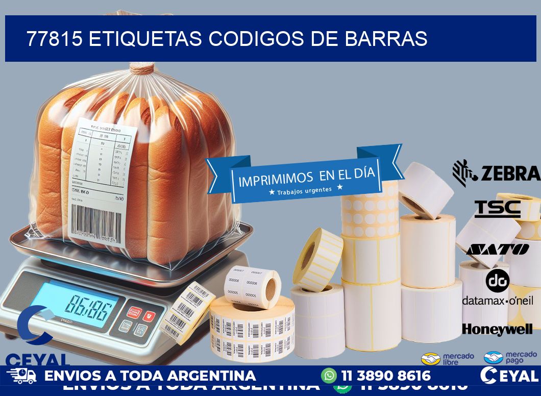 77815 etiquetas codigos de barras