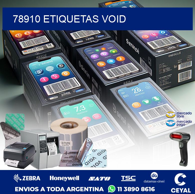 78910 ETIQUETAS VOID