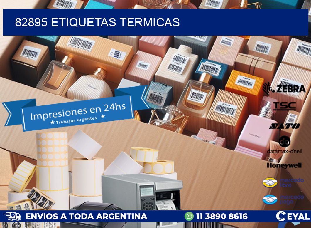 82895 ETIQUETAS TERMICAS
