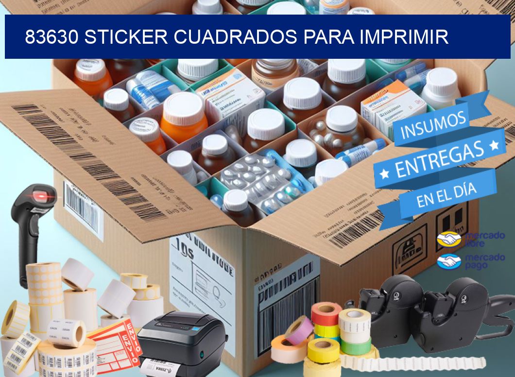 83630 STICKER CUADRADOS PARA IMPRIMIR