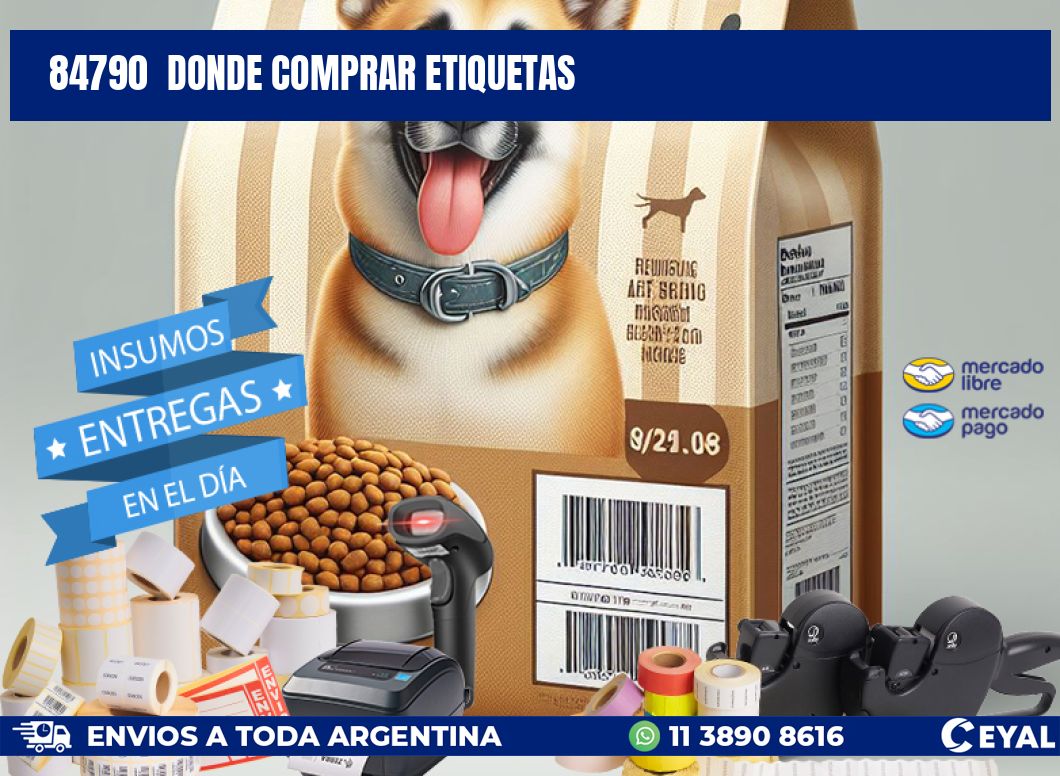 84790 donde comprar etiquetas