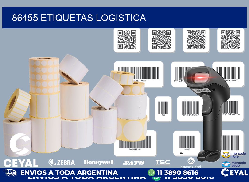 86455 etiquetas logistica