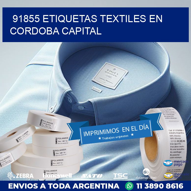 91855 ETIQUETAS TEXTILES EN CORDOBA CAPITAL