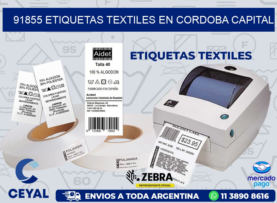 91855 ETIQUETAS TEXTILES EN CORDOBA CAPITAL