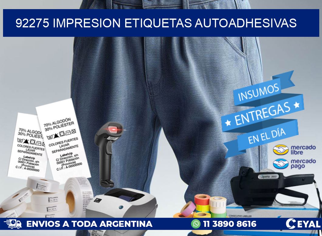 92275 impresion etiquetas autoadhesivas