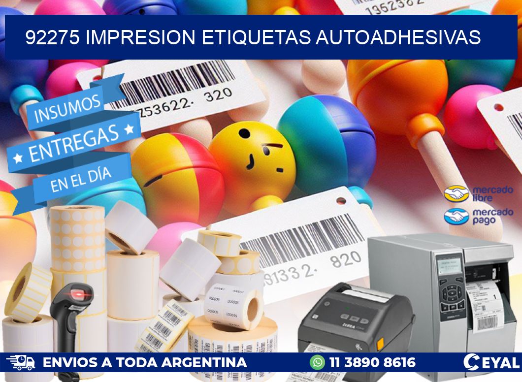 92275 impresion etiquetas autoadhesivas