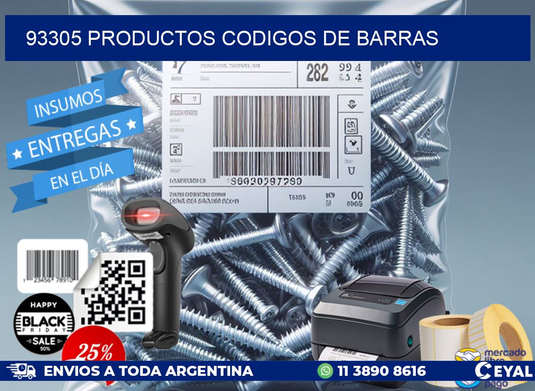 93305 productos codigos de barras