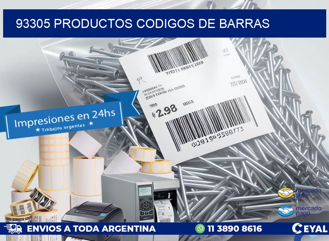 93305 productos codigos de barras