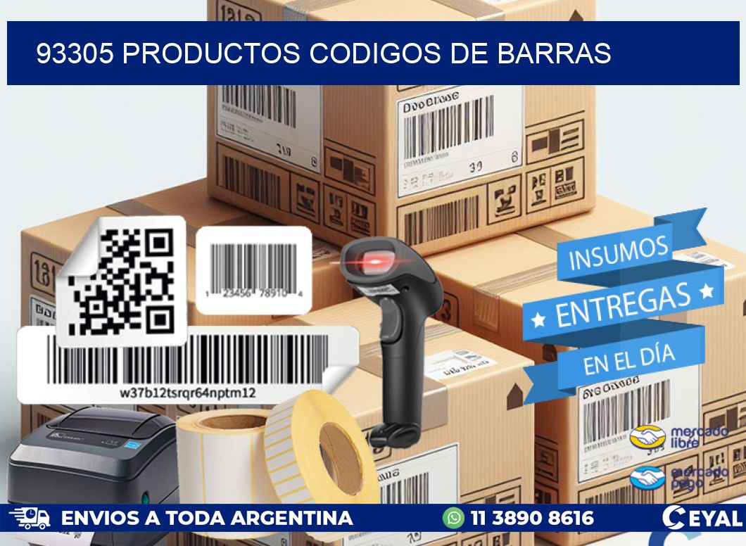 93305 productos codigos de barras