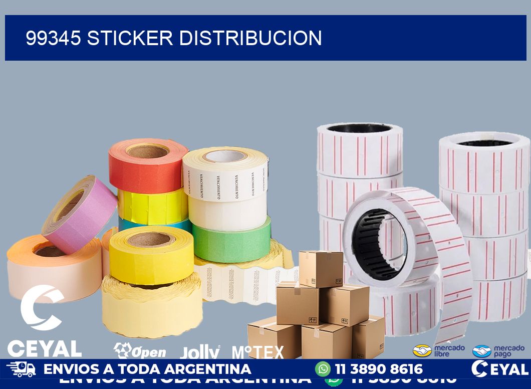 99345 STICKER DISTRIBUCION
