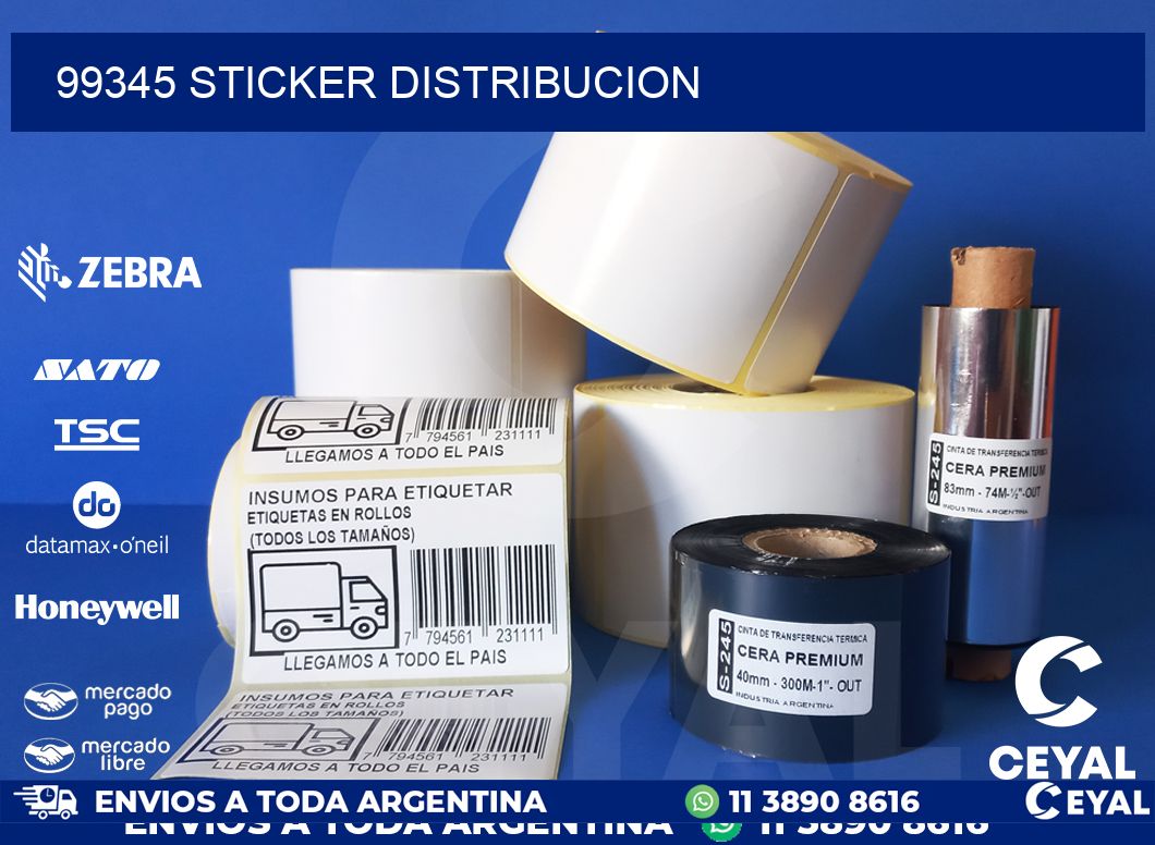 99345 STICKER DISTRIBUCION