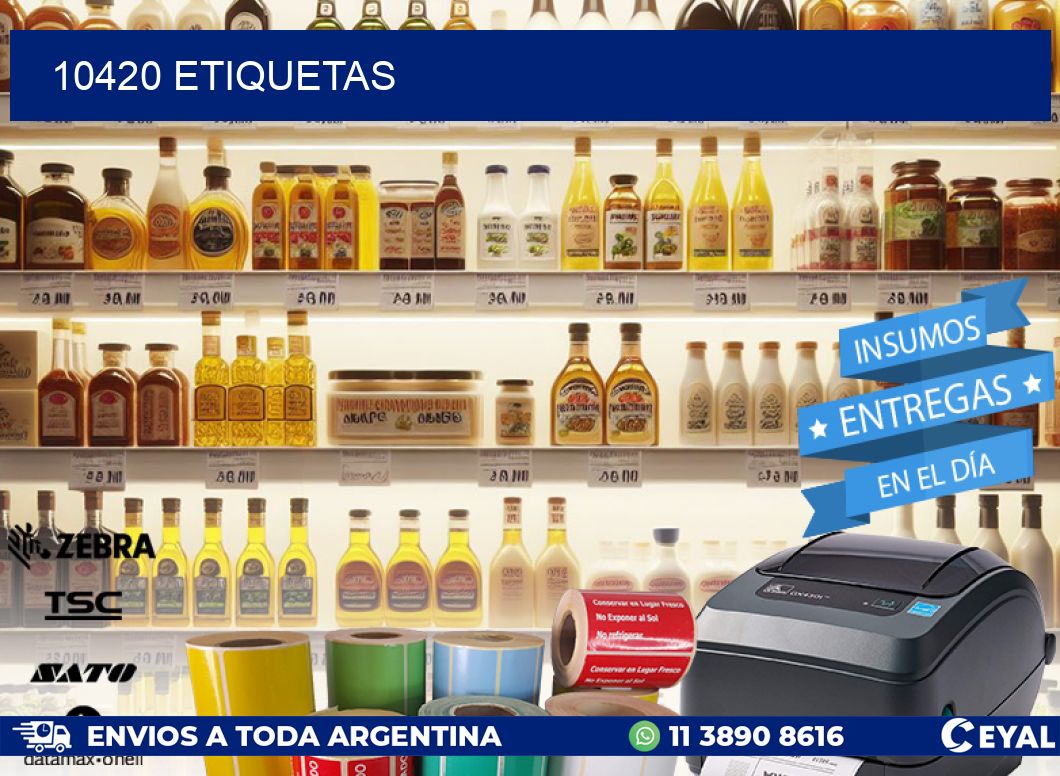 10420 ETIQUETAS