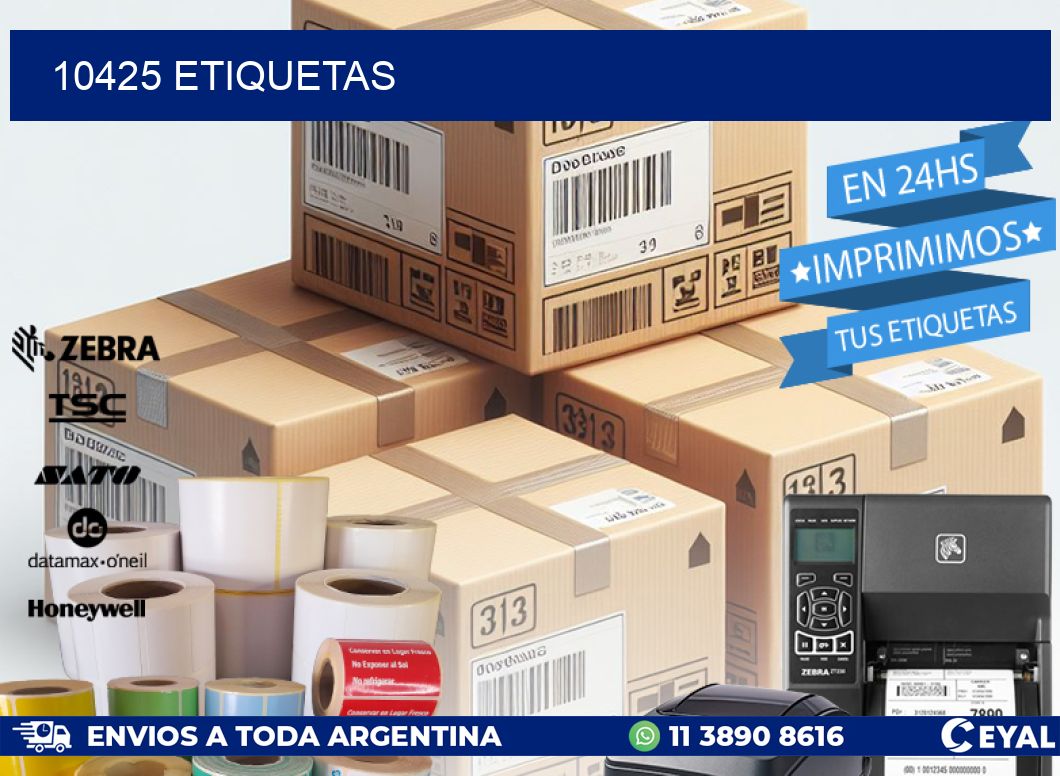 10425 ETIQUETAS