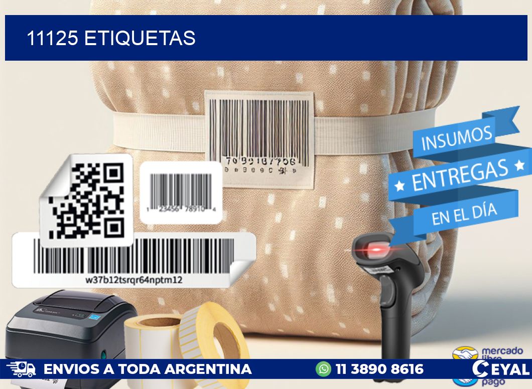 11125 ETIQUETAS