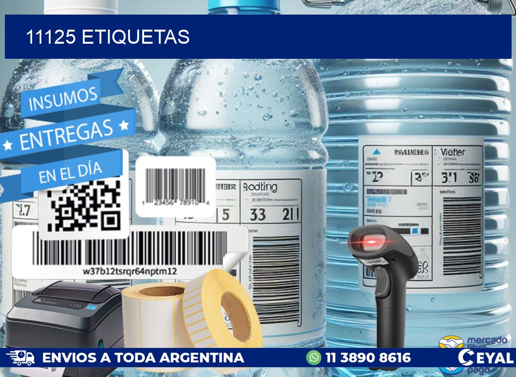 11125 ETIQUETAS