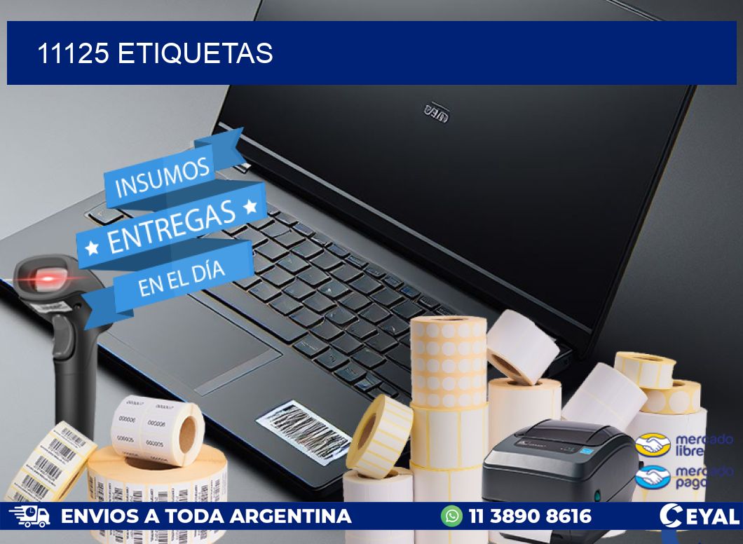 11125 ETIQUETAS