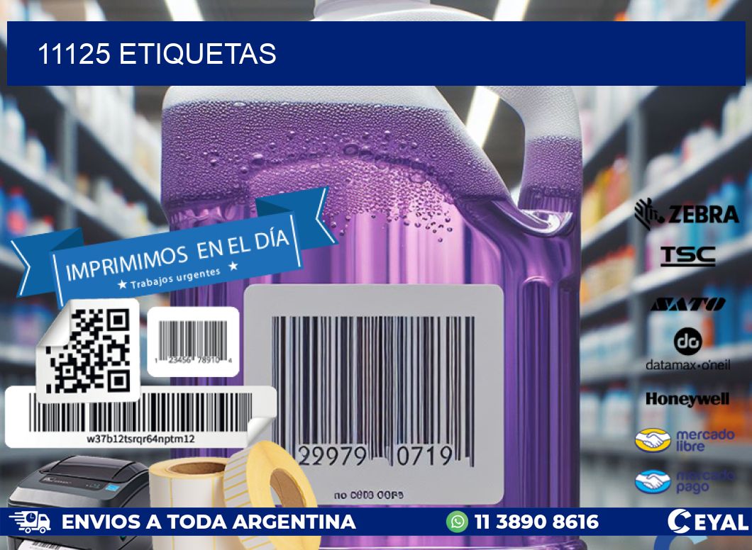 11125 ETIQUETAS