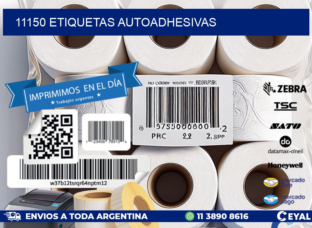 11150 ETIQUETAS AUTOADHESIVAS