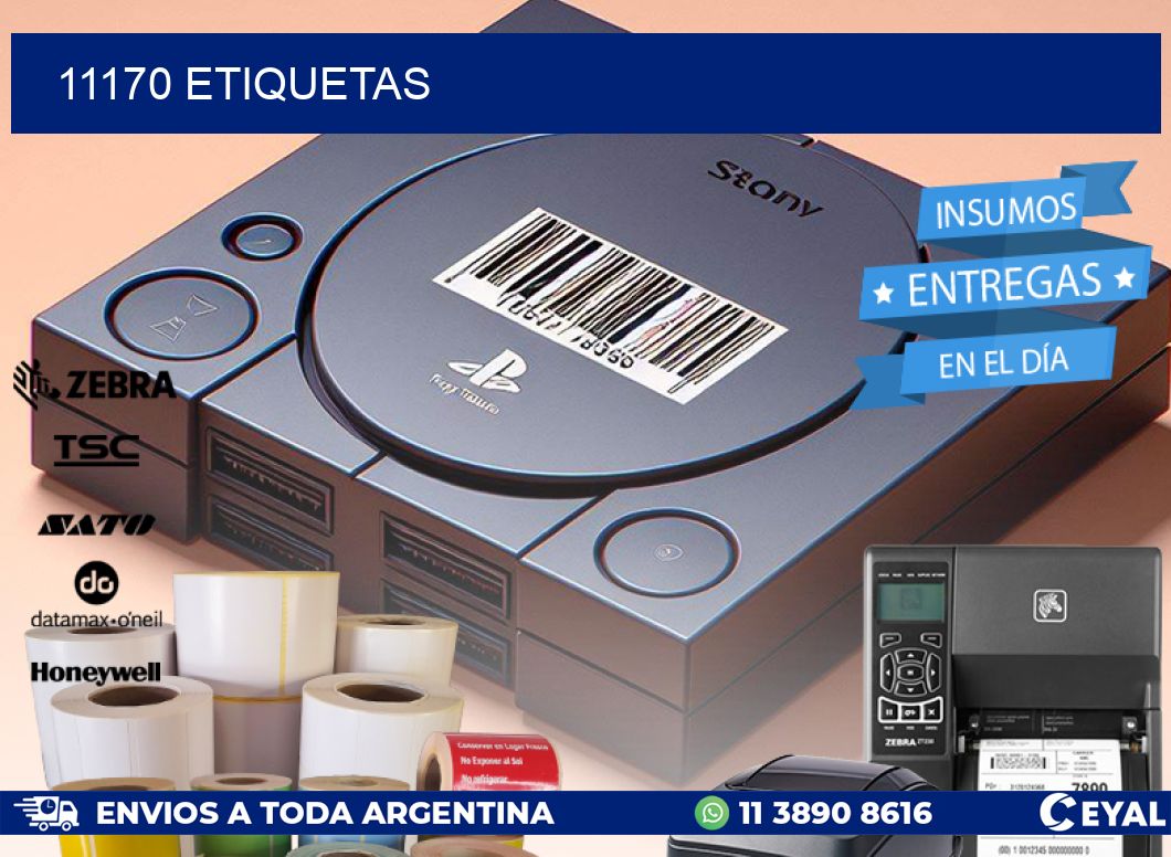 11170 ETIQUETAS