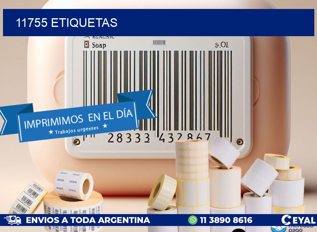 11755 ETIQUETAS