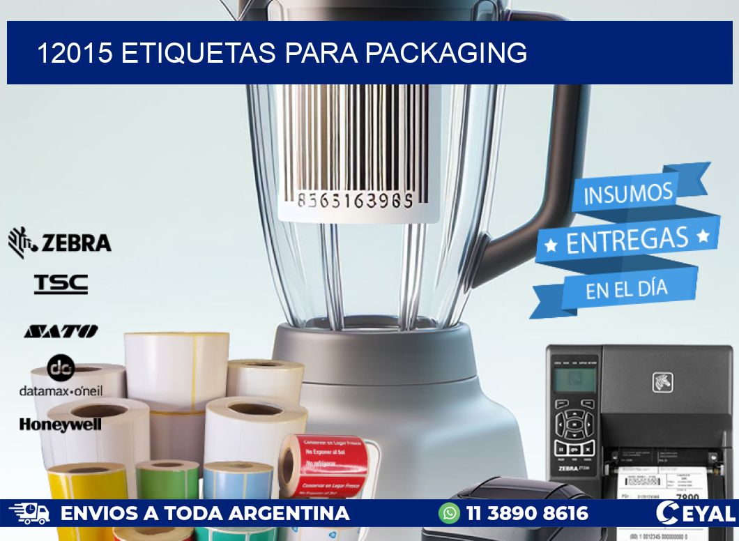 12015 ETIQUETAS PARA PACKAGING