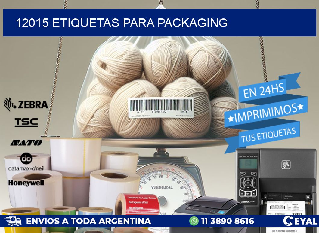 12015 ETIQUETAS PARA PACKAGING