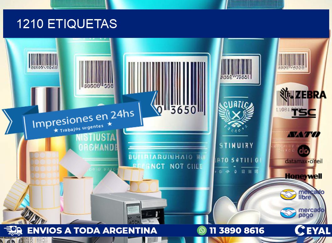 1210 ETIQUETAS