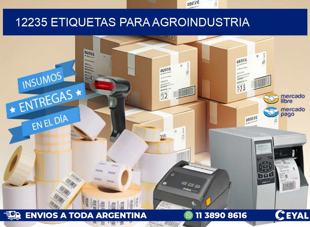 12235 ETIQUETAS PARA AGROINDUSTRIA