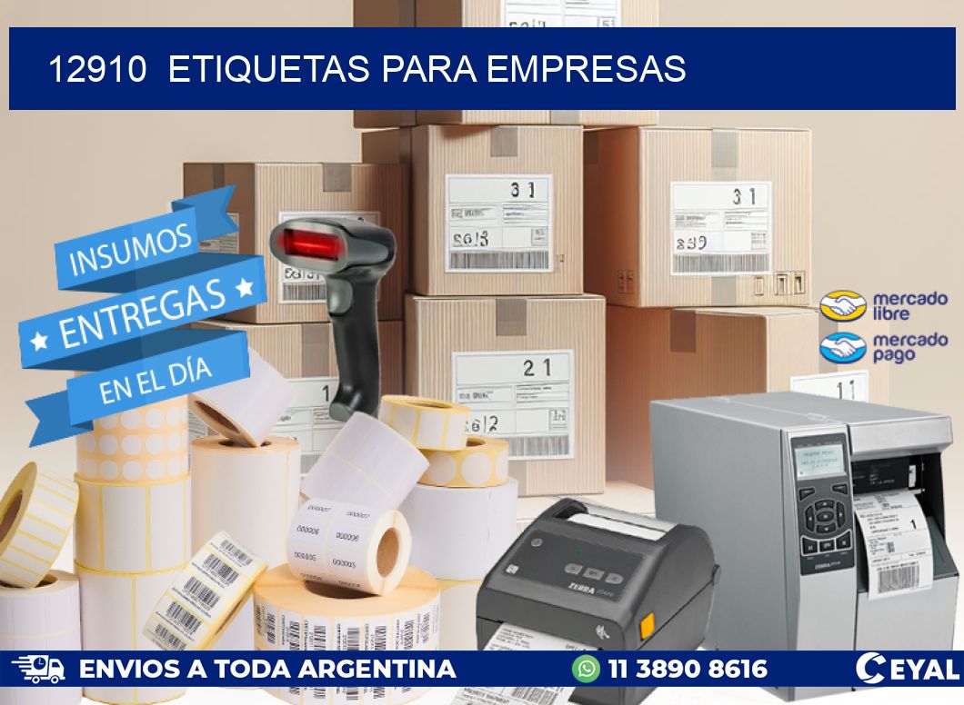 12910  ETIQUETAS PARA EMPRESAS