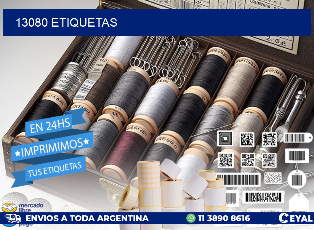 13080 ETIQUETAS