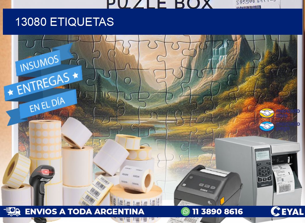 13080 ETIQUETAS