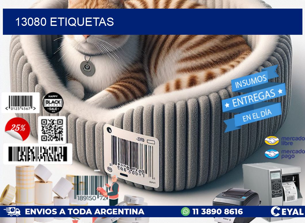 13080 ETIQUETAS