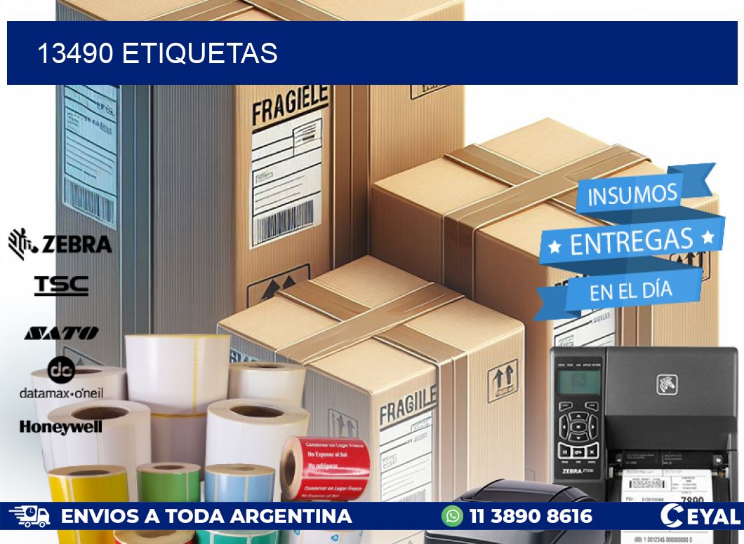 13490 ETIQUETAS