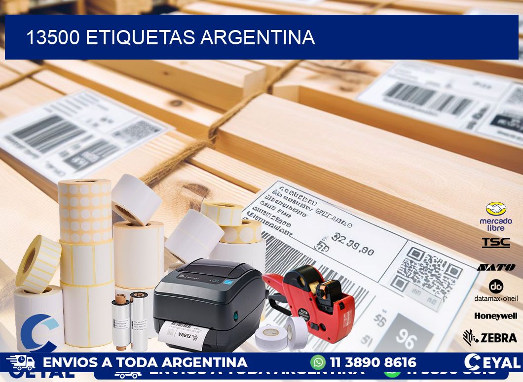 13500 ETIQUETAS ARGENTINA