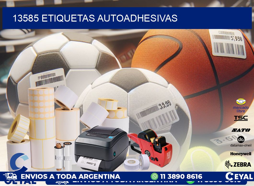 13585 ETIQUETAS AUTOADHESIVAS