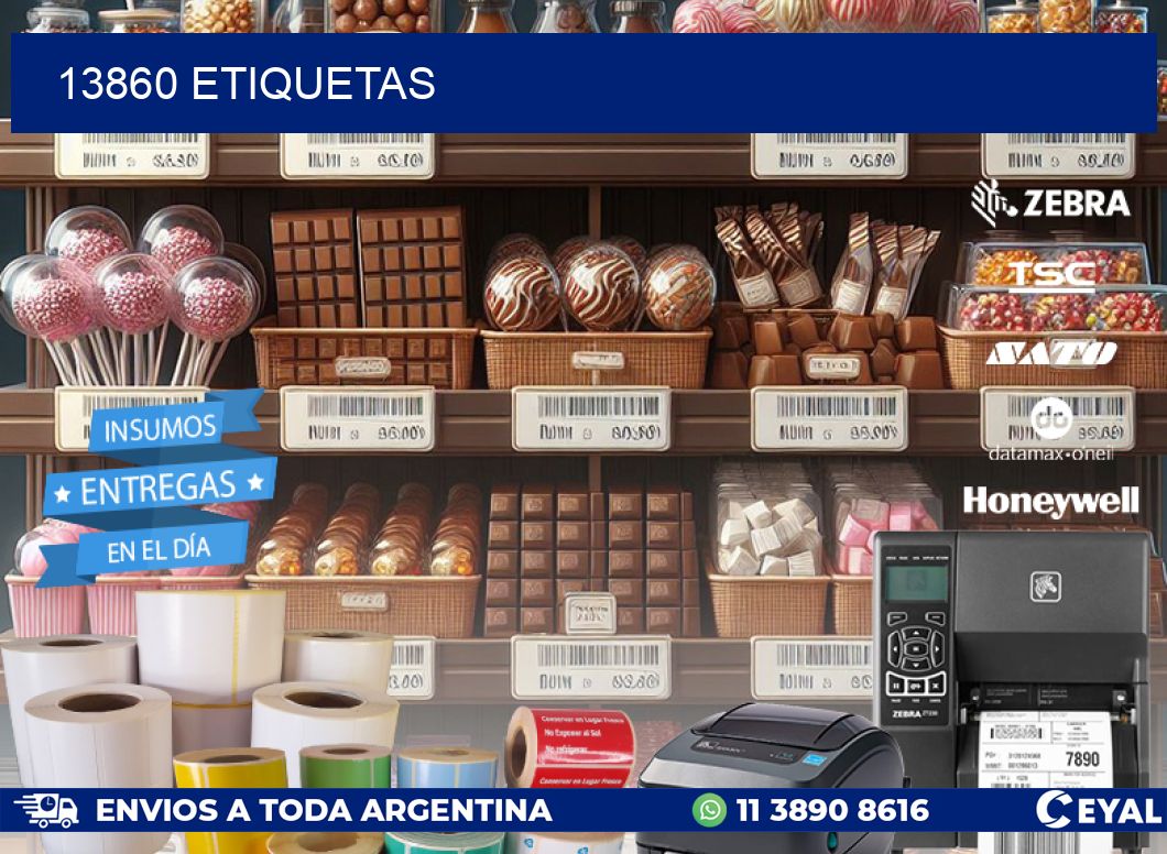 13860 ETIQUETAS