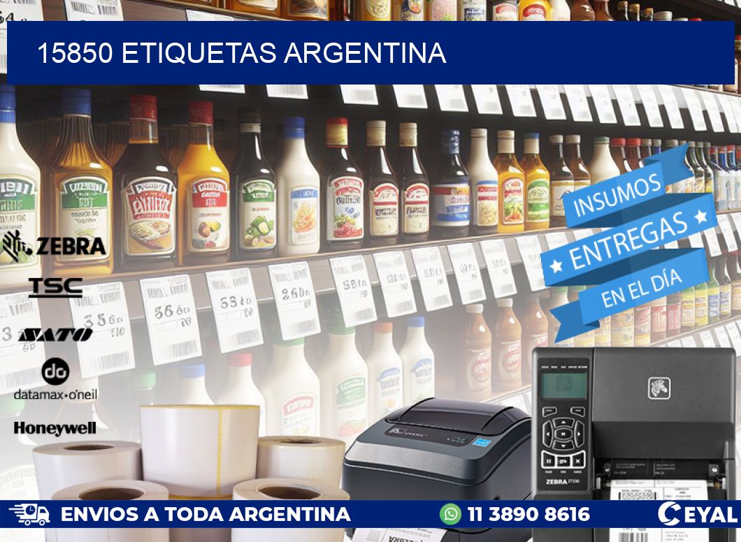 15850 ETIQUETAS ARGENTINA