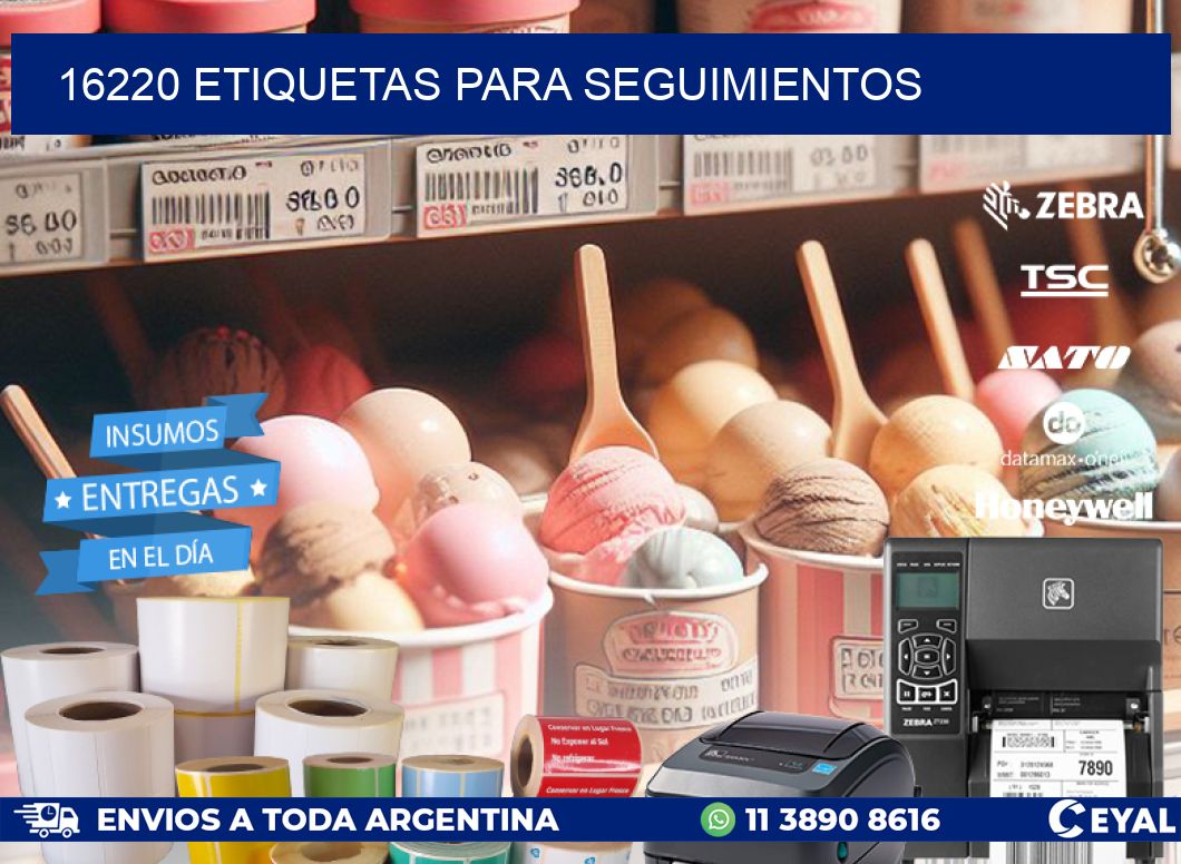 16220 ETIQUETAS PARA SEGUIMIENTOS