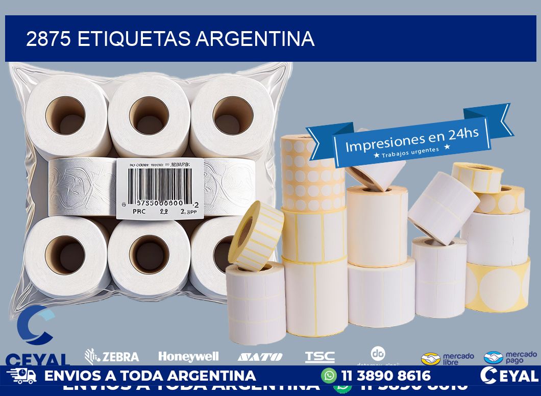 2875 ETIQUETAS ARGENTINA