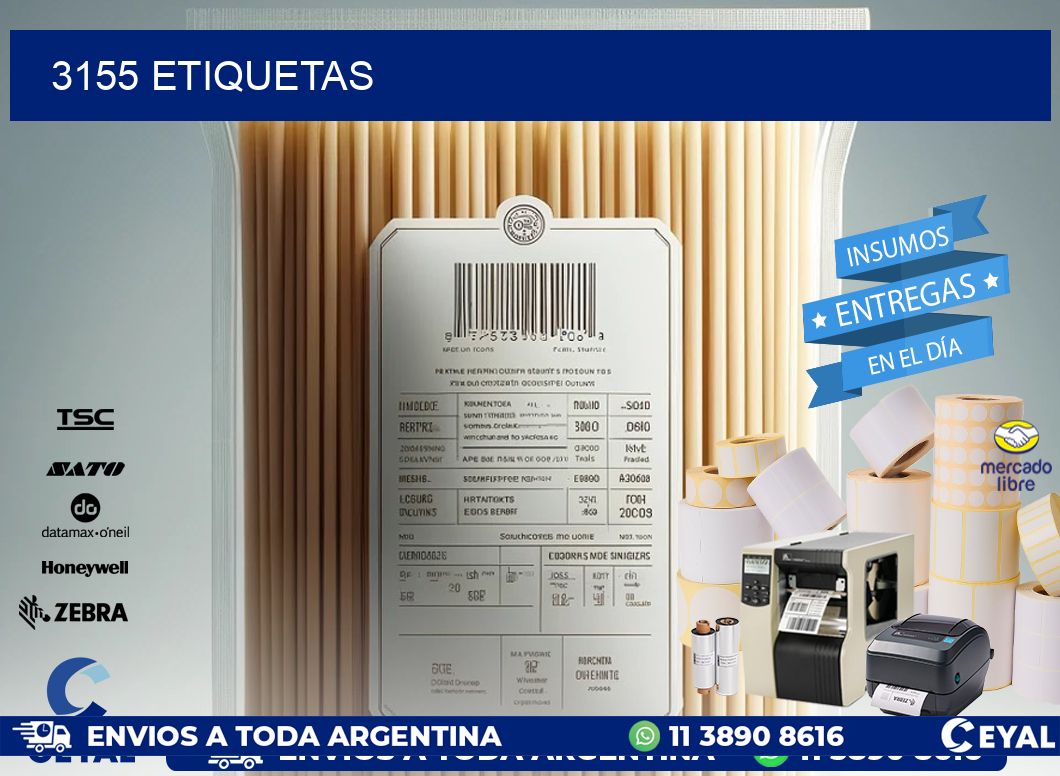 3155 ETIQUETAS