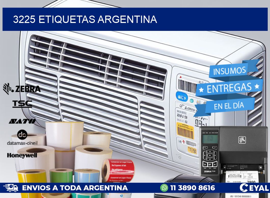 3225 ETIQUETAS ARGENTINA