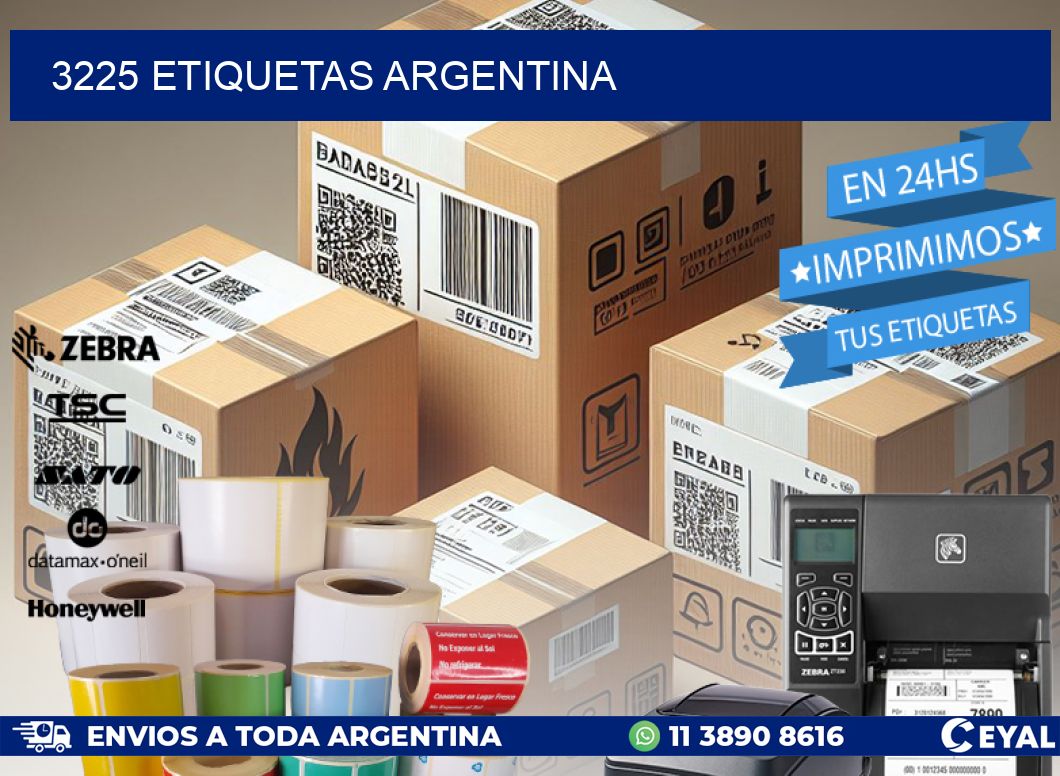 3225 ETIQUETAS ARGENTINA