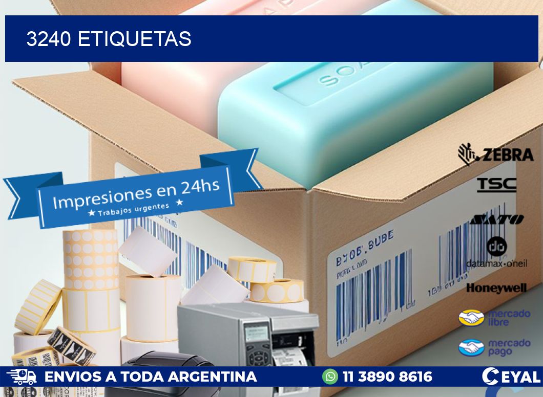 3240 ETIQUETAS