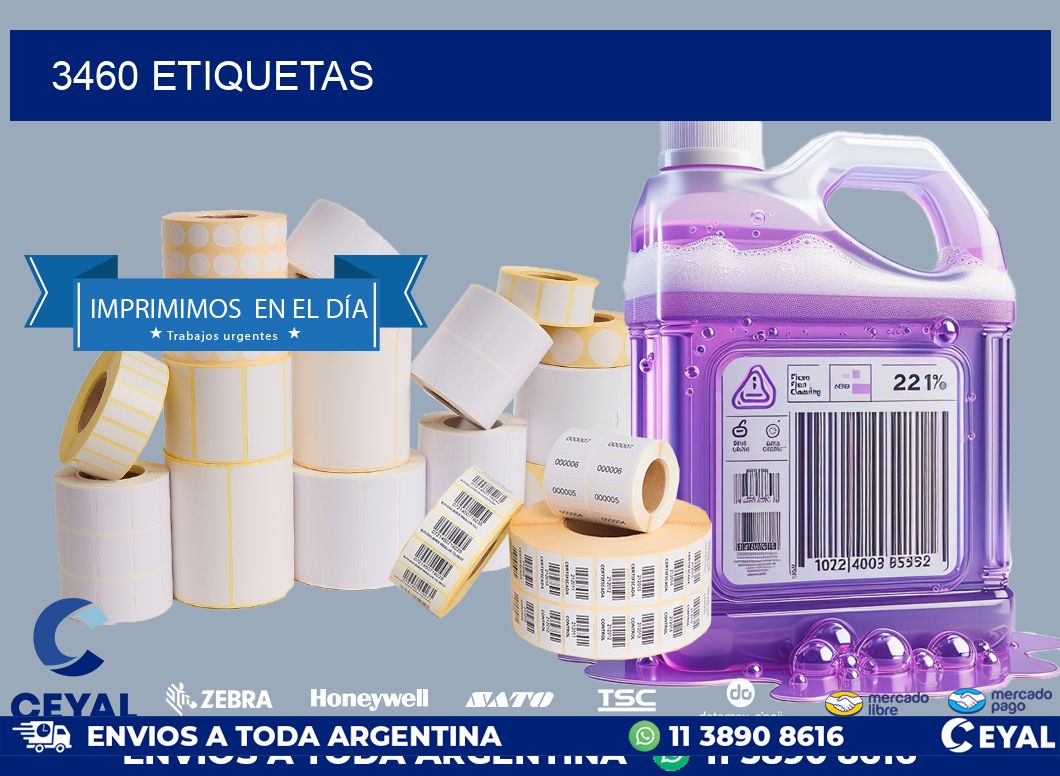 3460 ETIQUETAS